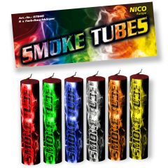NICO Smoke Tubes, versch. Farben, 6er-Btl. - T1