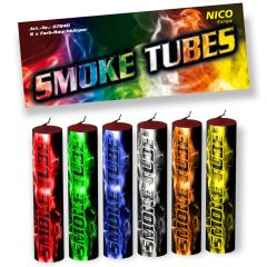 NICO Smoke Tubes, versch. Farben, 6er Btl.