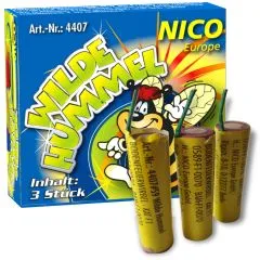 Wilde Hummel | 3 große Bodenkreisel mit Brummgeräusch | NICO