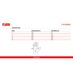 Schutzhandschuhe ESD antistatisch XXL / 10 - Nitras 6230