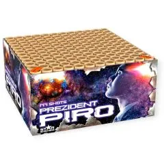 Prezident Piro 144 Schuss MEGA Displaybox ca. 105 sek. Lesli