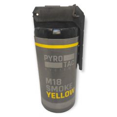 PYROTAC M18 Rauchgranate Gelb mit Kipphebel 60 Sek.