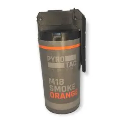 M18 Rauch Handgranate mit Kipphebel | 60 Sek. Orange Rauch | PYROTAC