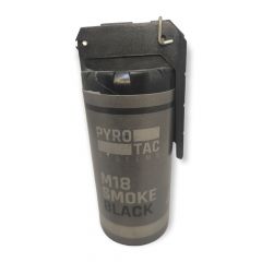 PYROTAC M18 Rauch Handgranate mit Kipphebel Schwarz - 60 Sek. P1
