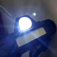 Kopflampe LED Scheinwerfer mit XPE + COB LED Dimmbar