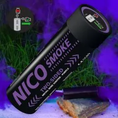 Smoke 50 Sek. Rauch lila Doppelseitig mit Reißzünder NICO