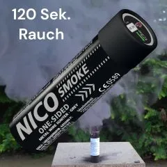 Smoke | Rauchkörper Schwarzgrau | 120 Sek. | Abreißzünder | NICO