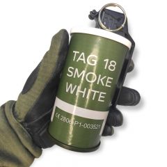 M18 Rauchgranate mit Kipphebel (USA Version) Weiß  35 Sek. TAGinn