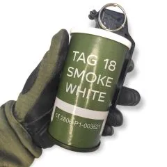 M18 Rauchgranate mit Kipphebel (USA Version) Weiß  35 Sek. TAGinn