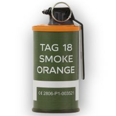 M18 Rauchgranate mit Kipphebel (USA Version) Orange  35 Sek. TAGinn