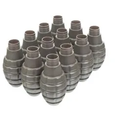 Thunder B Sonic CO2 Granaten Ersatzschalen Pineapple-Form 12 Stk.