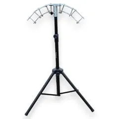 Vulkanehalter 5-fach aus Aluminium für Stativ