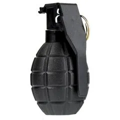 WASP Paintball / Airsoft Granate mit Kipphebel, Schwarz Gen. 2 (6 mm Airsoft BB’s)