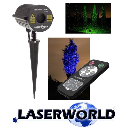 Laserworld Gartenlaser Garden Serie 2016 mit Fernbedienung
